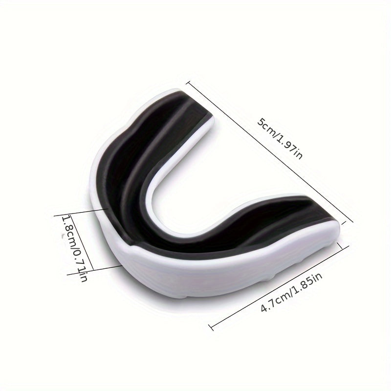 2pcs Sports Mouth Guards for Basketball, Football & Boxing - Durable EVA Material, Fit