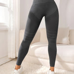 Women's Seamless Basic Yoga Pants, Stretchy Comfortable Quick-Dry Leggings, Casual Athletic Sportswear Tights for Ladies for fall & winter
