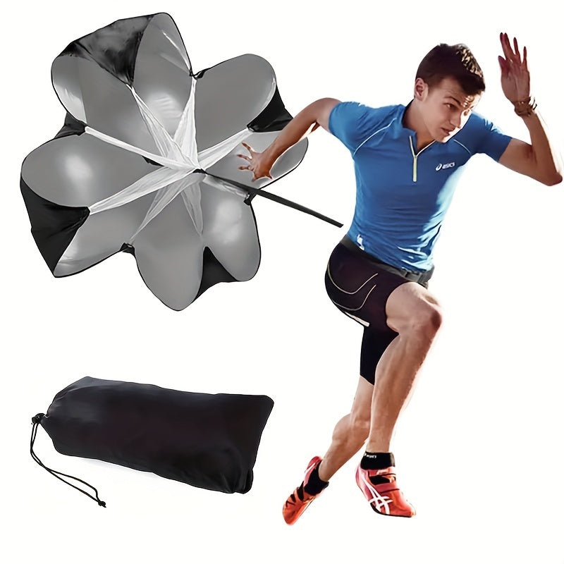 1pc Resistance Parachute Umbrella For Running Speed Training, Football Physical Training Equipment