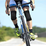 1pair Thickened Knee And Elbow Pads, For Football, Volleyball, Extreme Sports, Skateboarding, Skiing, Fitness, Cycling