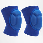 1pair Thickened Knee And Elbow Pads, For Football, Volleyball, Extreme Sports, Skateboarding, Skiing, Fitness, Cycling