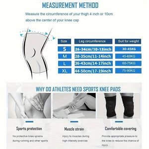 1pair Thickened Knee And Elbow Pads, For Football, Volleyball, Extreme Sports, Skateboarding, Skiing, Fitness, Cycling