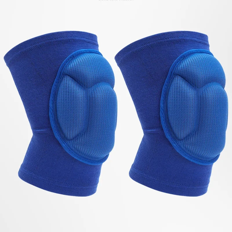 1pair Thickened Knee And Elbow Pads, For Football, Volleyball, Extreme Sports, Skateboarding, Skiing, Fitness, Cycling