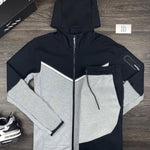 Two-Piece Boutique Hoodie Sports Set - Stylish European & American Inspired Casual Wear for Men - Soft, Breathable, Comfortable, and Versatile Spring & Autumn Sportswear