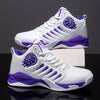 Men's High-Performance Basketball Sneakers - Non-Slip Grip & Durable Construction - Fashion-Forward High Tops for Outdoor Sports Enthusiasts