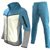 Two-Piece Boutique Hoodie Sports Set - Stylish European & American Inspired Casual Wear for Men - Soft, Breathable, Comfortable, and Versatile Spring & Autumn Sportswear