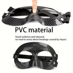 Funky PVC Football Mask: Perfect for Halloween Parties or Sports Events - Hand Wash or Dry Clean