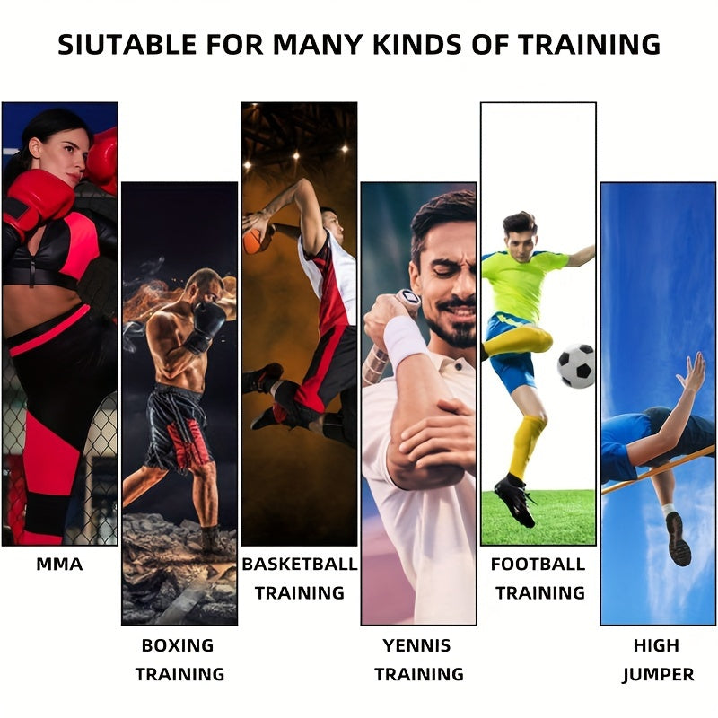 9pcs    Speed and Agility Resistance Bands Trainer for Vertical Jump Squat Boxing MMA Taekwondo Karate Bounce Softball Basketball Volleyball Football Training