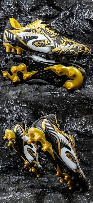 Non Slip Football Cleat With Spikes, Professional Comfy Outdoor Breathable Soccer Cleats & Shoes For Training Competition