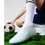 Mens Turf Football Cleats - High-Performance Anti-skid Design - Durable & Ventilated for Outdoor Play - Secure Lace-Up Soccer Shoes - Ideal for Artificial Grass Fields