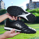 Mens Turf Football Cleats - High-Performance Anti-skid Design - Durable & Ventilated for Outdoor Play - Secure Lace-Up Soccer Shoes - Ideal for Artificial Grass Fields