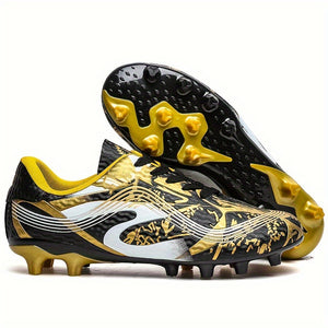 Non Slip Football Cleat With Spikes, Professional Comfy Outdoor Breathable Soccer Cleats & Shoes For Training Competition