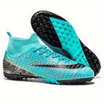 Tachones de Fútbol de Corte Alto, Ligeras y Transpirables, Antideslizantes