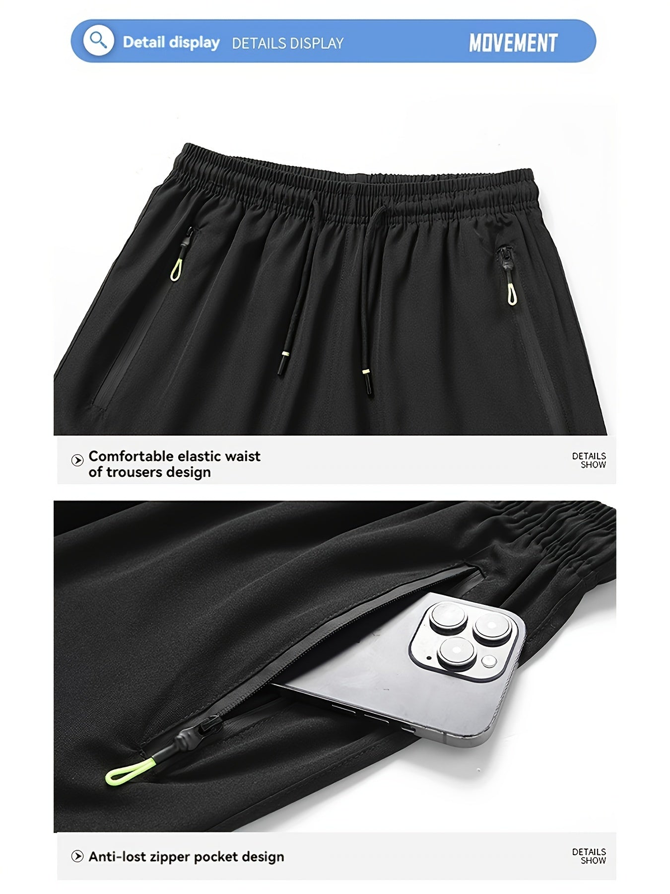 [Quick-Dry Shorts] 3pcs Quick-Dry Men's Summer Shorts | Casual Sportswear for Running, Fitness, Cycling, Jogging, and Outdoor Activities