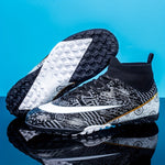 Tachones de Fútbol de Corte Alto, Ligeras y Transpirables, Antideslizantes