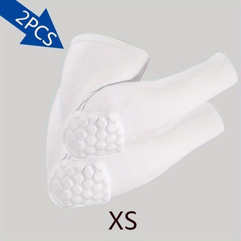 Buy 1 Get 1 Free, total of 2 pcs Durable Honeycomb Anti-collision Guards - Advanced UV Protection & Ventilated Breathability - Enhanced Elbow & Wrist Support for Fitness, Football, and Basketball Training