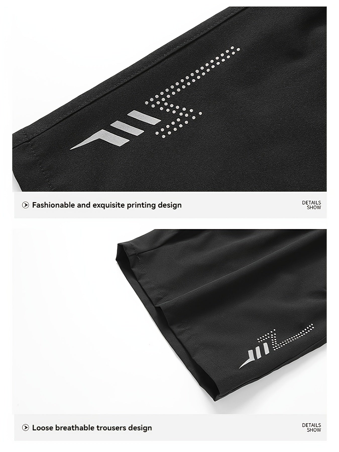 [Quick-Dry Shorts] 3pcs Quick-Dry Men's Summer Shorts | Casual Sportswear for Running, Fitness, Cycling, Jogging, and Outdoor Activities