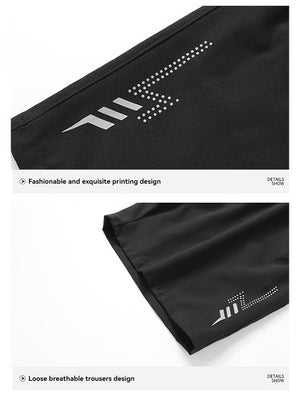 [Quick-Dry Shorts] 3pcs Quick-Dry Men's Summer Shorts | Casual Sportswear for Running, Fitness, Cycling, Jogging, and Outdoor Activities