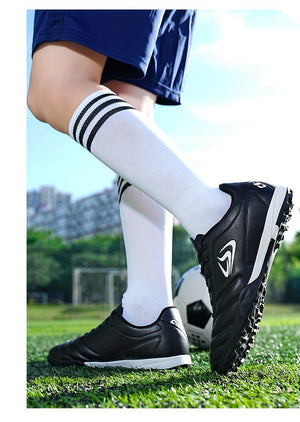 Mens Turf Football Cleats - High-Performance Anti-skid Design - Durable & Ventilated for Outdoor Play - Secure Lace-Up Soccer Shoes - Ideal for Artificial Grass Fields