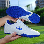 Mens Turf Football Cleats - High-Performance Anti-skid Design - Durable & Ventilated for Outdoor Play - Secure Lace-Up Soccer Shoes - Ideal for Artificial Grass Fields