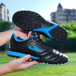 Mens Turf Football Cleats - High-Performance Anti-skid Design - Durable & Ventilated for Outdoor Play - Secure Lace-Up Soccer Shoes - Ideal for Artificial Grass Fields