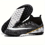 Tachones de Fútbol de Corte Alto, Ligeras y Transpirables, Antideslizantes