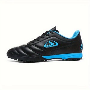 Mens Turf Football Cleats - High-Performance Anti-skid Design - Durable & Ventilated for Outdoor Play - Secure Lace-Up Soccer Shoes - Ideal for Artificial Grass Fields