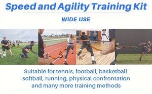 Speed Training Equipment, Speed And Agility Training Kit, Overload Running Resistance & Release Resistance Kit For Sprint And Football, Basketball, Rugby, Soccer