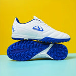 Mens Turf Football Cleats - High-Performance Anti-skid Design - Durable & Ventilated for Outdoor Play - Secure Lace-Up Soccer Shoes - Ideal for Artificial Grass Fields