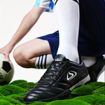 Mens Turf Football Cleats - High-Performance Anti-skid Design - Durable & Ventilated for Outdoor Play - Secure Lace-Up Soccer Shoes - Ideal for Artificial Grass Fields