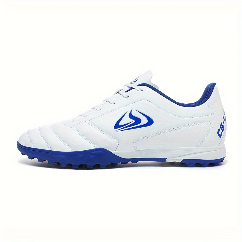 Mens Turf Football Cleats - High-Performance Anti-skid Design - Durable & Ventilated for Outdoor Play - Secure Lace-Up Soccer Shoes - Ideal for Artificial Grass Fields