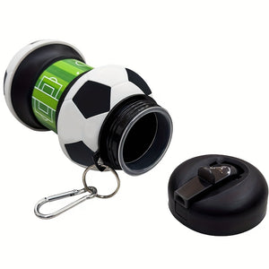 1pc Foldable Silicone Water Cup for Outdoor Sports and Travel - Perfect for Football, Basketball, and Tennis - Lightweight and Portable