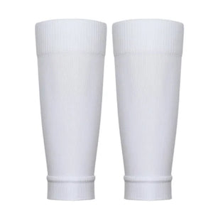 1 par de calcetines de pantorrilla de fútbol protectores de fútbol calcetines largos de fútbol protector de pie calcetines fijos calcetines de protección de pantorrilla al aire libre