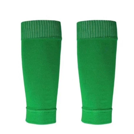 1 par de calcetines de pantorrilla de fútbol protectores de fútbol calcetines largos de fútbol protector de pie calcetines fijos calcetines de protección de pantorrilla al aire libre