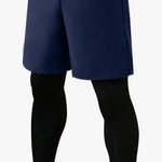 Pantalones cortos para correr 2 en 1 para hombre, pantalones cortos de compresión con bolsillo para hombre