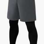 Pantalones cortos para correr 2 en 1 para hombre, pantalones cortos de compresión con bolsillo para hombre