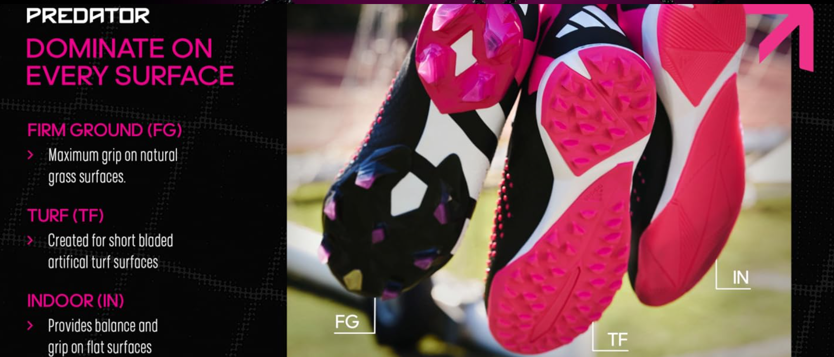 adidas Predator Accuracy.3 Firm Ground Soccer Cleats