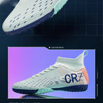 Botas de fútbol unisex, zapatos antideslizantes