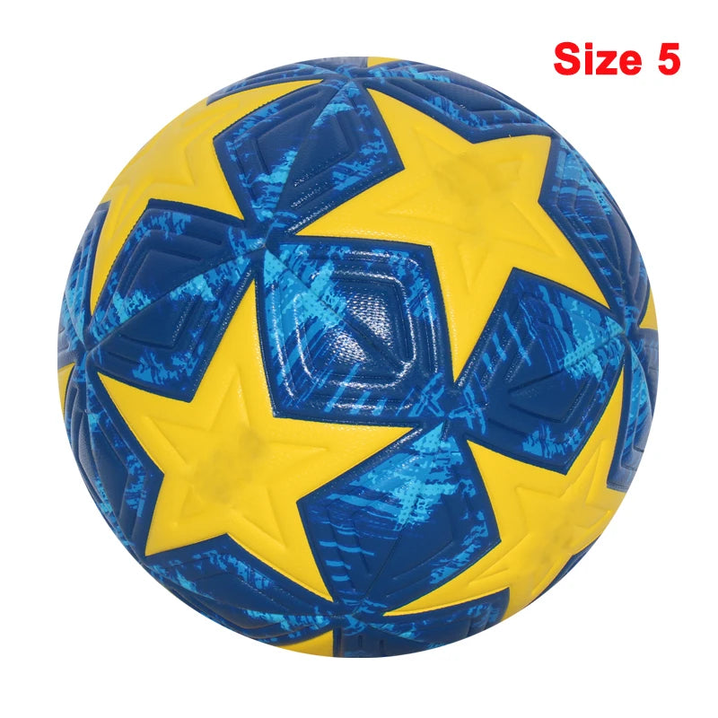 2025 Pelotas de fútbol Tamaño estándar 5 Tamaño 4 Pelotas sin costuras de alta calidad Material de PU Entrenamiento de fútbol al aire libre Juego de partido futbol