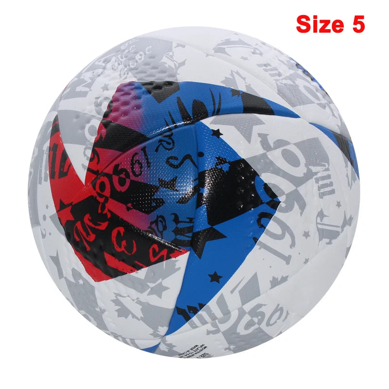 2025 Pelotas de fútbol Tamaño estándar 5 Tamaño 4 Pelotas sin costuras de alta calidad Material de PU Entrenamiento de fútbol al aire libre Juego de partido futbol