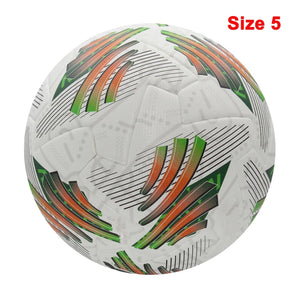 2025 Pelotas de fútbol Tamaño estándar 5 Tamaño 4 Pelotas sin costuras de alta calidad Material de PU Entrenamiento de fútbol al aire libre Juego de partido futbol