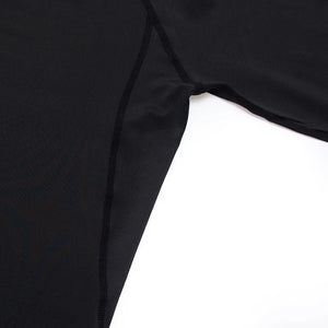 Camiseta de compresión para correr para hombre, camisetas deportivas de manga larga, sudadera para gimnasio y Fitness, chándal para correr, camisetas atléticas para hombre