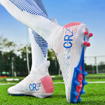 Botas de fútbol unisex, zapatos antideslizantes