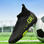 Botas de fútbol unisex, zapatos antideslizantes