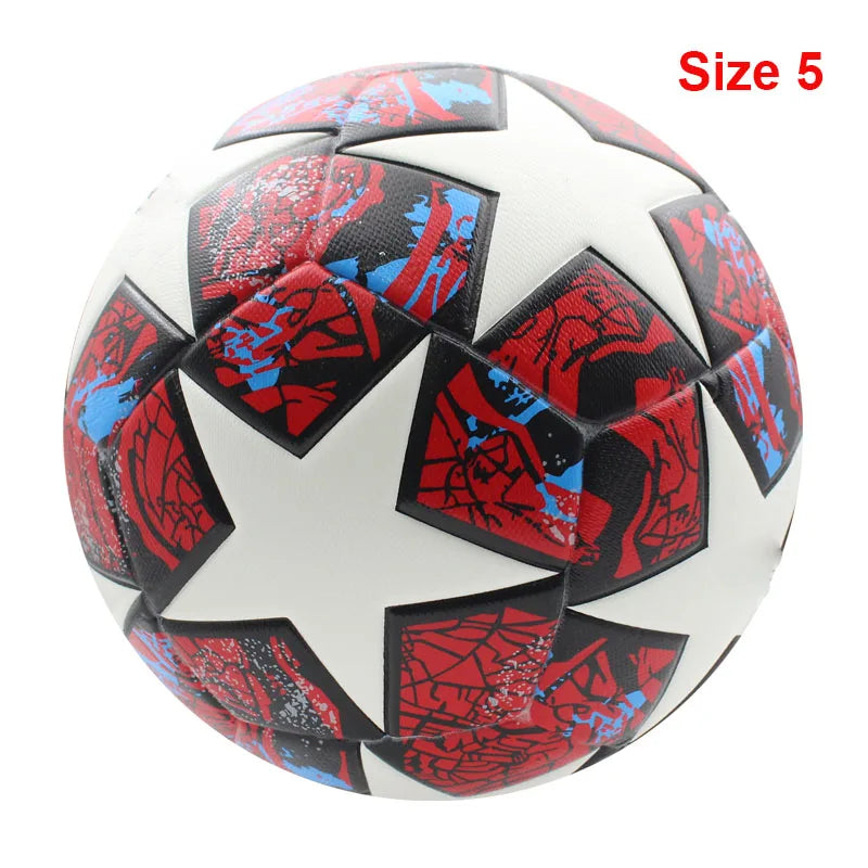 2025 Pelotas de fútbol Tamaño estándar 5 Tamaño 4 Pelotas sin costuras de alta calidad Material de PU Entrenamiento de fútbol al aire libre Juego de partido futbol