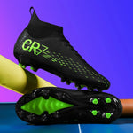 Botas de fútbol unisex, zapatos antideslizantes