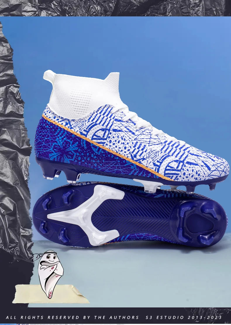 Botas de campo de fútbol profesionales