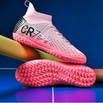 Botas de fútbol unisex, zapatos antideslizantes