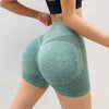 Pantalones cortos deportivos para mujer, novedad, ciclismo, trotar, Fitness, cintura alta, Push Up, pantalones cortos de gimnasio, mallas, ropa de Yoga para mujer