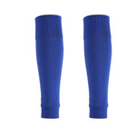 1 par de calcetines de pantorrilla de fútbol protectores de fútbol calcetines largos de fútbol protector de pie calcetines fijos calcetines de protección de pantorrilla al aire libre